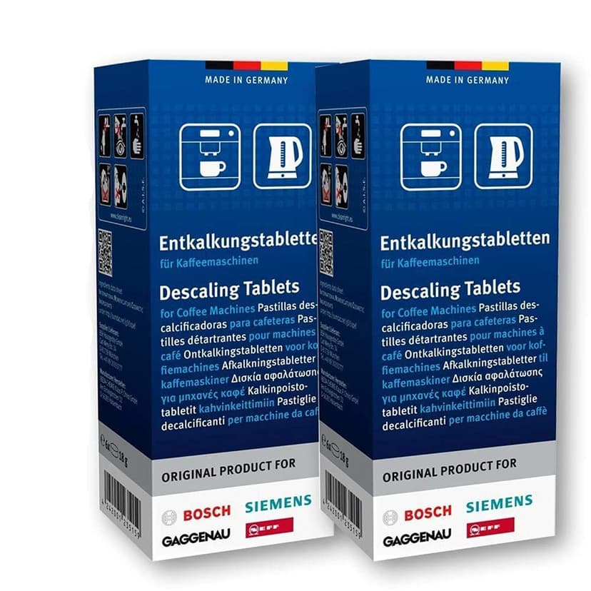 12 Descaling Tablets for Coffee Machines for Bosch, Siemens, Neff, Gaggenau, No.: 310967 - 1