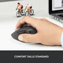Logitech M720 Triathlon, Souris sans Fil, Multi-Dispositifs, Bluetooth et 2,4 GHz avec Récepteur USB Unifying, 1000 PPP, 8 Boutons, Batterie Longue Durée 24 Mois, Portable/PC/Mac/iPad OS - Noir - 8