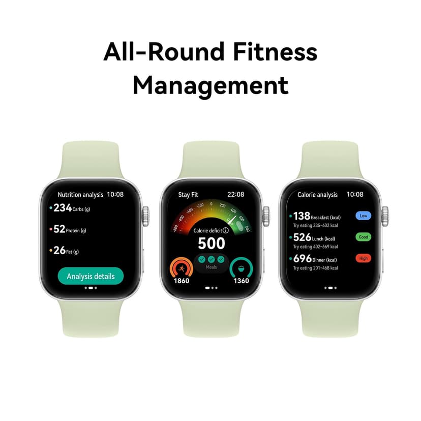 Huawei Watch FIT 3, écran AMOLED de 1,8", Design Ultra Fin, Appel Bluetooth, autonomie de 10 Jours, Compatible avec iOS et Android, Gestion complète de la santé et de la Remise en Forme, GPS, Vert - 4