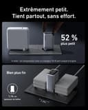 Anker Prime USB C Charger 100W, 100W USB C Charger, Anker 3-Port GAN Foldable Compact Wall Charger, for MacBook, iPad, iPhone 16/15/14/13 Series, Galaxy S24/S23 and More - 4