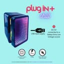 So Chill - Infinity LED Mini Fridge - 6 Cans or 8 Mini Cans - Mirror Effect Door - 12 Light Modes - Stickers - for Desk, Bedroom, Car - USB Power Supply (5V SELV) - INF 041 - 4