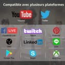 Carte de Capture vidéo HDMI 4K, USB 3.0 1080P 60FPS, Carte de Capture Nintendo Switch pour Streaming, Jeux et Diffusion, Fonctionne avec Xbox Series X/S, Xbox One X/S, PS4, PS5, OBS, Appareil Photo - 6