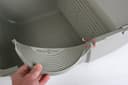 Omega Paw Premium Roll 'n Clean Litter Box Large,Cat, Peral Blue (PR-RA20-1) - 8