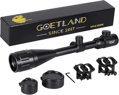 Goetland Lunettes de Visée 6-24x50 AOEG Telemetre Red Dot…