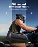 soundcore Anker Boom 2 Plus Outdoor Speaker, Bluetooth Speaker with 140W, 2+2 Channel, BassUp 2.0, 20H, Fast Charge, IPX7 Waterproof, RGB Lights, USB-C, Power Bank, for Camping, Beach, Garden - 5