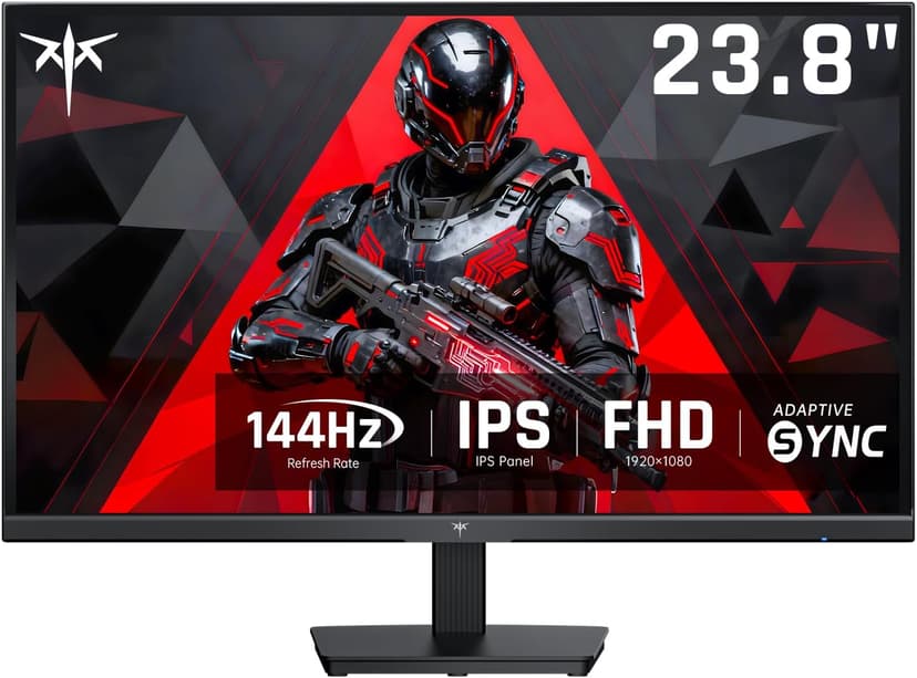 KTC 24.5 inch 400Hz 240Hz Gaming Monitor | Fast IPS 1ms | FHD 1080P Monitor | HDR 400 128% sRGB | HDMI x2, DP x2 |Tilt Adjustability VESA Monitors Black H25X7 - 1