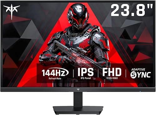 KTC 24.5 inch 400Hz 240Hz Gaming Monitor | Fast IPS 1ms | FHD 1080P Monitor | HDR 400 128% sRGB | HDMI x2, DP x2 |Tilt Adjustability VESA Monitors Black H25X7