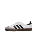 adidas Samba Og, Men's Gymnastics Shoes, White (Ftwr White/Core Black/Clear Granite Ftwr White/Core Black/Clear Granite), 8 UK (42 EU) - 1