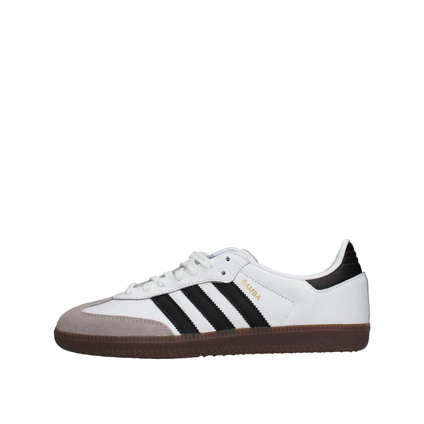 adidas Samba Og, Men's Gymnastics Shoes, White (Ftwr White/Core Black/Clear Granite Ftwr White/Core Black/Clear Granite), 8 UK (42 EU) - 1