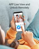 TMEZON M790, 1080P Smart 2 Wires Video Intercom, Monitor and External Doorbell with Camera, APP/RFID Unlock Card - 2