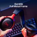 HyperX Cloud III – Casque de Gaming Filaire, PC, PS5, Xbox Series X|S, DTS, Mousse à mémoire de Forme, Microphone au Son cristallin de 10 mm, avec Suppression du Bruit, USB-C, USB-A, 3.5mm – Noir - 7