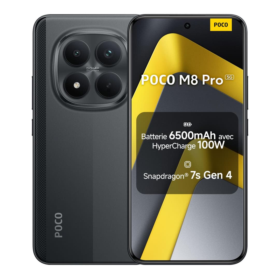 XIAOMI POCO M8 Pro, Smartphone 8+256GB, 6.83" CrystalRes …
