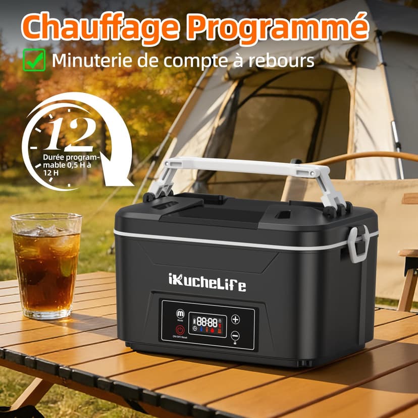 Heated Lunch Box Cordless Electric Lunch Box for Adults - 5