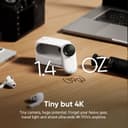 Insta360 GO 3S 64GB Arctic White - 4K Tiny Portable Vlogging Camera, Hands-Free POVs, Mount Anywhere, Stabilization, 140 Min Battery Life, 10m Waterproof, AI Editing, For Vlog, Travel, Outdoor - 2