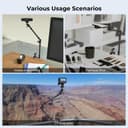 SMALLRIG 22" Magic Arm w Clamp, Flexible Desk Camera Mount & Clamp, Articulating Friction Boom Arm w Thread Adapter, for Light, Webcam, Mic, Action Camera - 4766 - 8