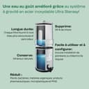 British Berkefeld 8.5L Stainless Steel Gravity Water Filter System | Comes With 2 Ultra Sterasyl Cartridges | Great Tasting Clean Water | No Power Or Plumbing Required | For Home Or Outdoor Use - 5