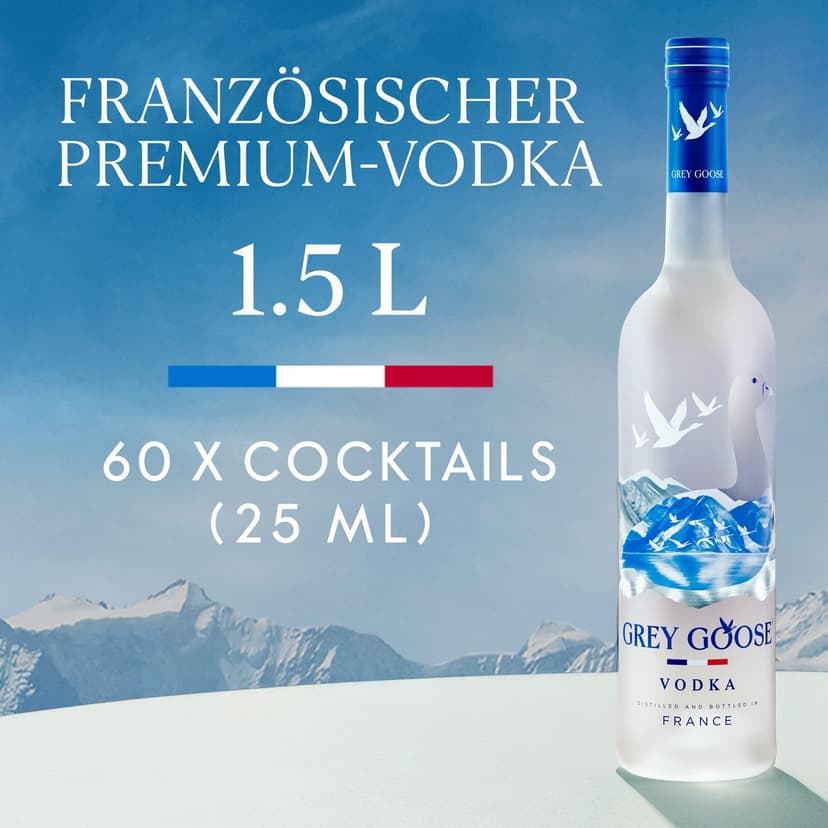 Grey Goose Vodka 40% Vol. 1,5l - 2