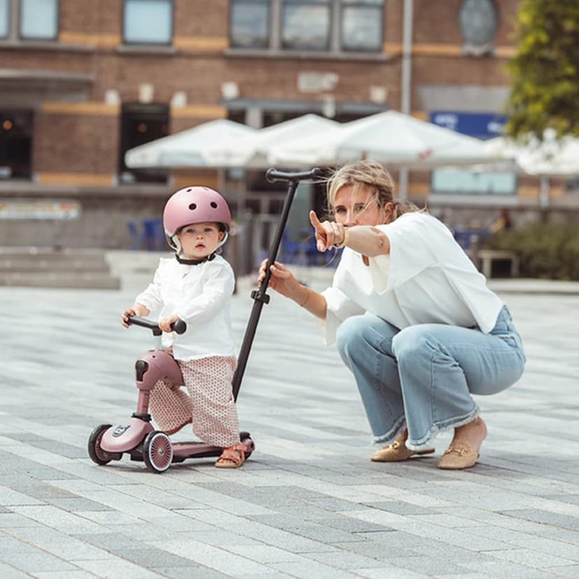 Scoot & Ride Highwaykick 1 Push and Go Kickboard with Seat Children's Scooter 2 in 1 Balance Bike with Handlebar from 1 2 Years Grows with Your Child Height Adjustable Tool-free - 6