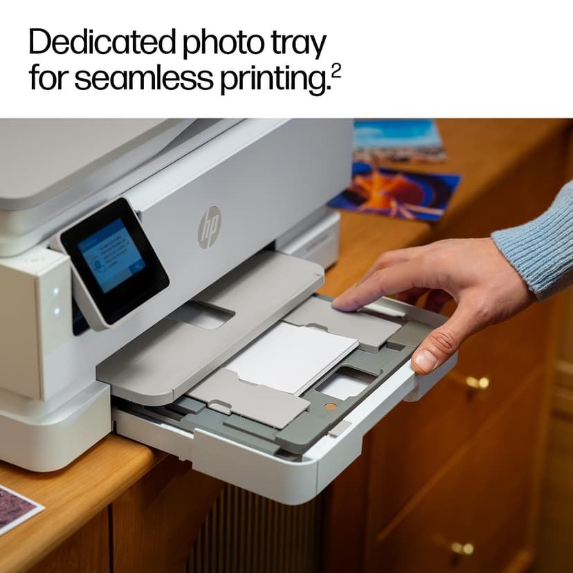 HP Envy Photo 7934 All in One Printer | Wireless | Print, Scan & Copy | 6 months free Instant Ink | Automatic 2-sided photo printing | Touchscreen | Dedicated Photo tray | Automatic Document Feeder - 5