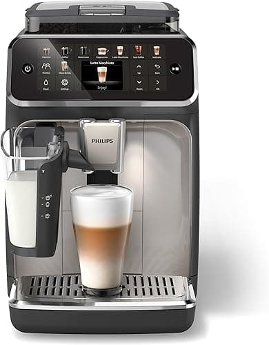 Philips 5500 series LatteGo EP5547/90 Macchina caff? automatica, 20 bevande, cappuccinatore, 1.8 L, macine in ceramica (Philips EP5547/90 coffee maker Fully-a)