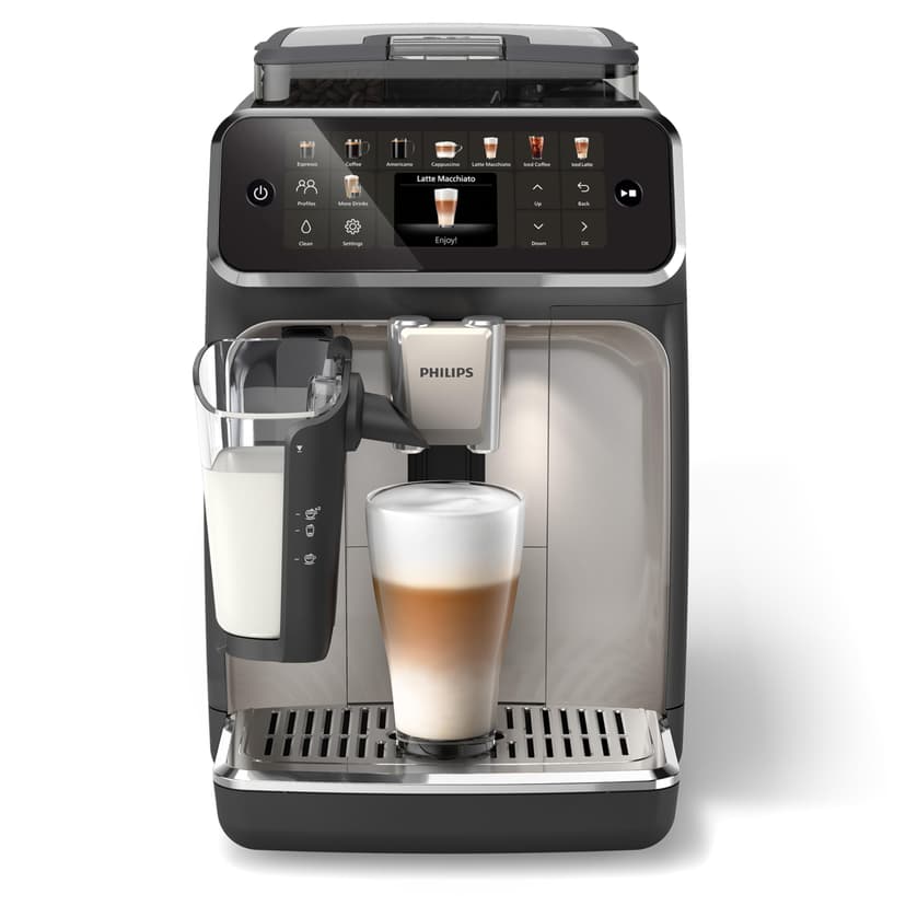 Philips 5500 series LatteGo EP5547/90 Macchina caff? automatica, 20 bevande, cappuccinatore, 1.8 L, macine in ceramica (Philips EP5547/90 coffee maker Fully-a) - 1