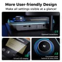 Bluetooth 5.0 Transmitter Receiver - SOOMFON Bluetooth TV Adapter with Volume Control, Dual Link Long Range Audio Bluetooth Transmitter for TV to Wireless Headphones (Optical, RCA, Aux) - 4