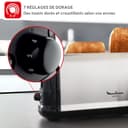 Tostadora Moulinex Subito 1000W Gris Inox - 4