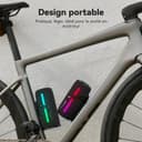 oraolo Bluetooth Speaker, Portable Wireless Speaker with Stereo Sound 24W Powerful Bluetooth Speaker, RGB Lights, Bluetooth 5.4, Support AUX/TF Card, IPX6 Waterproof for Outdoor, Suitable for Parties - 4