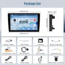 Roinvou 4G+64G Android 15 Autoradio pour Citroen Berlingo & Peugeot Partner 2015-2018 sans Fil Carplay Android Auto, 9'' Incell Écran Tactile Radio GPS Bluetooth FM RDS WiFi EQ SWC Caméra de Recul - 8