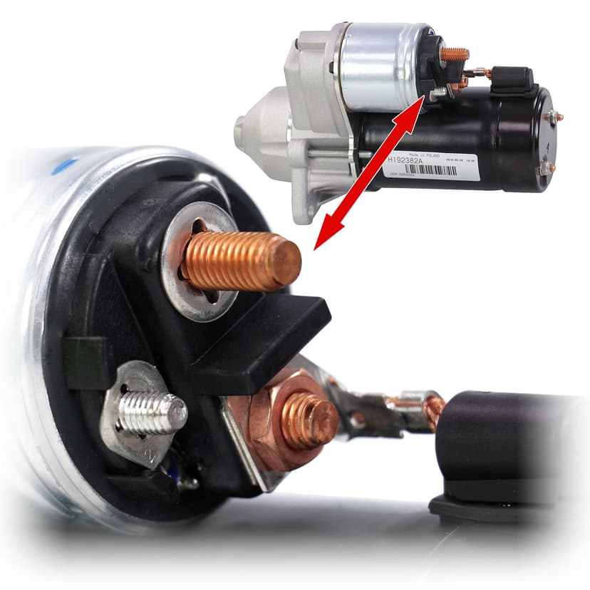 VALEO 438183 Starter Power: 1,3 kW Stop & Start: NO Number of teeth: 9/10 teeth Voltage: 12 V Rotation direction: CLOCKWISE - 4