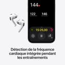 Apple AirPods Pro 3 Écouteurs sans Fil, réduction Active du Bruit, détection de la fréquence Cardiaque, écouteurs Bluetooth, Audio Spatial, Son Haute-fidélité, Recharge USB-C - 3