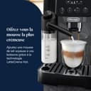 De'Longhi Magnifica Start ECAM222.60.BG Automatic Coffee Machine with LatteCrema Milk System for Automatic Cappuccino, 4 Direct Selection Buttons, Soft Touch Control Panel, Function - 7