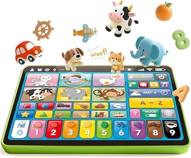 hahaland Jouet Bébé 1 an – Tablette Éducative Interactive…
