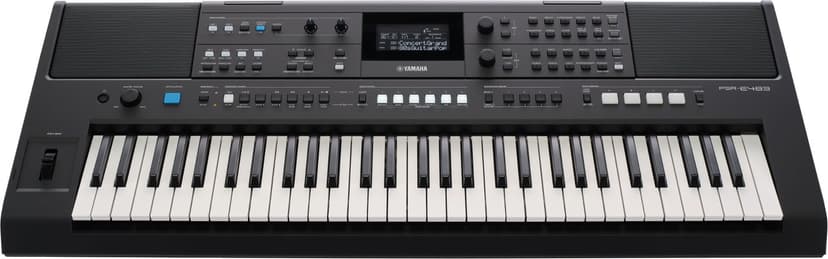 YAMAHA PSR-E483 Keyboard - Modern Portable Keyboard with 61 Touch Sensitive Keys, 860 Voices with 15 Super Articulation Lite, 345 Styles, Powerful Speaker and USB-C - Black - 4