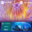 Philips 50PUS7000 4K LED Smart TV - Écran 50 Pouces avec Plateforme Pixel Precise Ultra HD, Titan OS et Son Dolby Atmos - Compatible Alexa et Assistant Vocal Google - 4