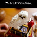 LEGO Harry Potter Philosopher's Stone – Collectors' Edition - Room Decor DIY Model w/Miniature Movie Scenes - Hedwig Owl Figure, 3 Minifigures - Gift Idea for Adult Fans - 76466 - 5