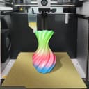 TIOPY Double Sided PEI Textured Sheet for Bambu Lab X1/X1C/X1E/P1P/P1S/A1, Flexible Removal Spring Steel Sheet, Build Plate Heated Bed Spring Steel Flexible Platform, 257x257mm - 6