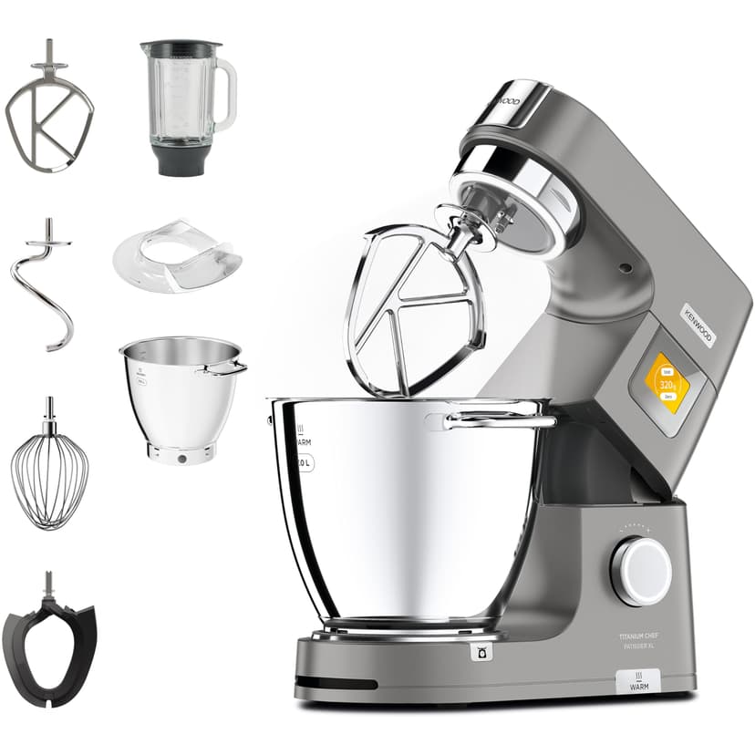 Kenwood Titanium Chef Patissier XL KWL90.034SI, Robot Pat… - 1