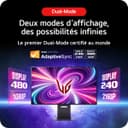 LG Ultragear™ OLED 32GS95UV-B 32 inch Gaming Screen – UHD 4K (3840 x 2160) resolution OLED screen, 0.03 ms GtG 240Hz, DisplayHDR™ TrueBlack400, DCI-P3 98.5%, AMD FreeSync Premium Pro, NVIDIA G-Sync - 2