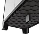 Keter Titan High Indoor Garage Utility Multi purpose Cabinet - Black-Grey - 5