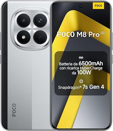 XIAOMI POCO M8 Pro, Smartphone 12+512GB, 6.83" CrystalRes…