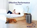 Winix Air Purifier 5300-2, CADR 390 m³/h, (up to 99 m²) HEPA H13 and PlasmaWave Technology. Reduces hay fever, pollen and odors to 99.999%. 8H timer. Living rooms and offices - 2