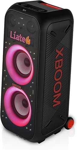 LG XBOOM Bluetooth Speaker, Party Speaker with Handle, Portable Bluetooth Speaker XL9T