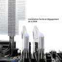 Thermalright Rmikaly BS-125 125x110x154mm CPU Cooler with 120mm Fan, Intel LGA1700/1150/1151/1155/1156/1200 & AMD AM4/AM5 Compatibility - 6