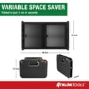 ATHLON TOOLS Foldable boot bag - Organiser, box - Reinforced, stable - Fastening strips - 8