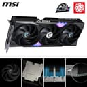 MSI GeForce RTX 5060 Ti 8G GAMING TRIO OC Graphics Card - RTX 5060 Ti GPU, 8GB GDDR7 (28Gbps/128-bit), PCIe 5.0 - TRI FROZR 4 (3 x STORMFORCE FAN) - RGB - HDMI 2.1b, DisplayPort 2.1b - 4