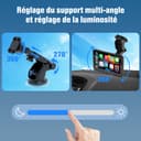 Autolink 7 inch Wireless Apple Carplay & Android Auto Car Play Screen, Portable Car Tablet Smart Screen with Voice Control, Support Mirror Link, GPS Control for Most Vehicles - 4