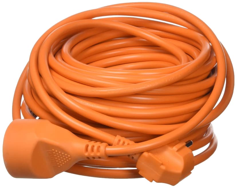 Electraline 20857047 F Garten-Verlängerungskabel mit Klappdeckel, 16 A, 20 m, Orange - 2