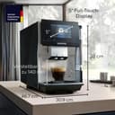 SIEMENS EQ700 classic TP715E17 Machine à café automatique avec contrôle par application, infusion à froid, écran tactile, jusqu'à 10 créations de café favorites, nettoyage automatique à la vapeur - 2