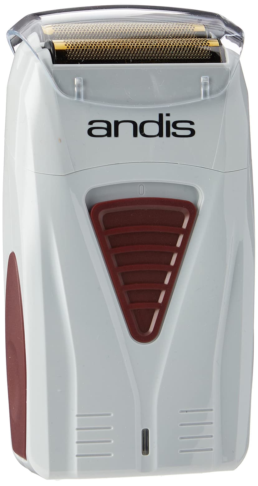 Andis - TS-1, Pro-Foil Lithium-Ion Cord/Cordless Foil Shaver with Super soft Titanium Cutters - For Close, Smooth Shaving - Dual Voltage, Waterproof Shaving Machine with Charger – Grey(Pack of 1) - 4